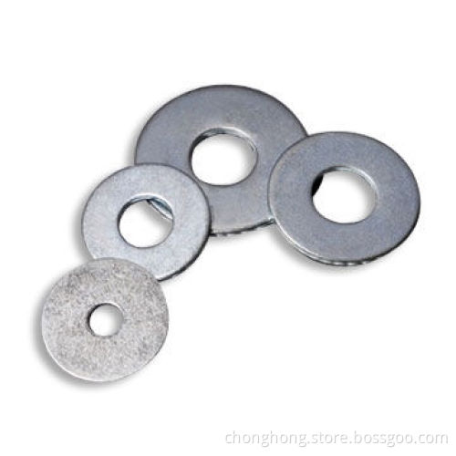 Flat Washers, Made of Carbon Steel, Copper and Stainless Steel Materials